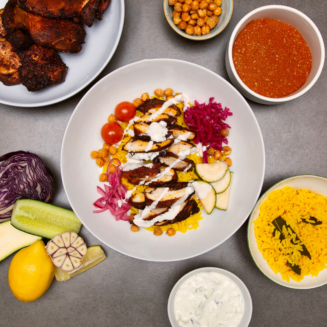 Chicken Shawarma Power Bowl