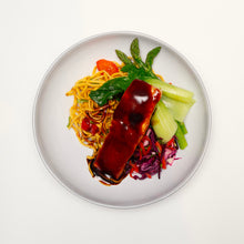 Teriyaki Salmon with Egg Noodles